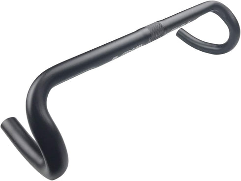 Road Bike Drop Bar, Aluminum Alloy Fixed Gear Bike Bent Handlebar, 25.4mm Clamp Diameter, 380mm
