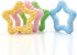 1Pc Random Color Star Shaped Dog Chew Toys, Elasticity Teeth Cleaning, Indoor and Outdoor Pet Supplies