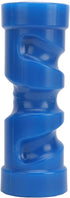 8inch 0.67in Self Centering Keel Roller Bow Stop Heavy Duty PU Trailer Roller Bow Stop Center Aperture for Boat Trailer
