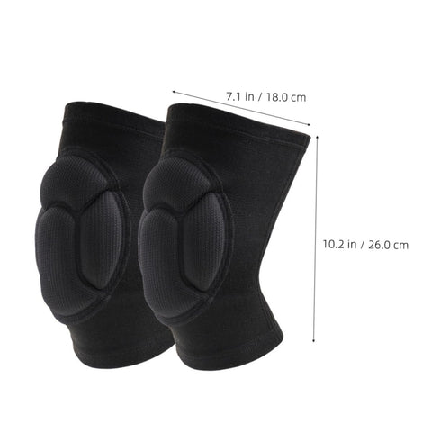 Protective Knee Pads for Basketball, Crash Pad Snowboarding Gear, Soft Knee Protector for Work