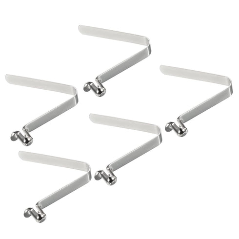 PATIKIL 5 Pack Kayak Paddle Snaps, 10.5x7.5mm Steel Spring Clips for Camping Awning Tent Pole
