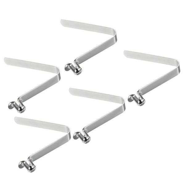 PATIKIL 5 Pack Kayak Paddle Snaps, 10.5x7.5mm Steel Spring Clips for Camping Awning Tent Pole