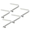 PATIKIL 5 Pack Kayak Paddle Snaps, 10.5x7.5mm Steel Spring Clips for Camping Awning Tent Pole