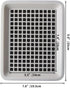 Chinchilla, 9.8x7.6x1.18 Guinea Pig Litter Tray Pan with Grate for Cage - Small Animal Potty Trainer - Rattie, and Pet