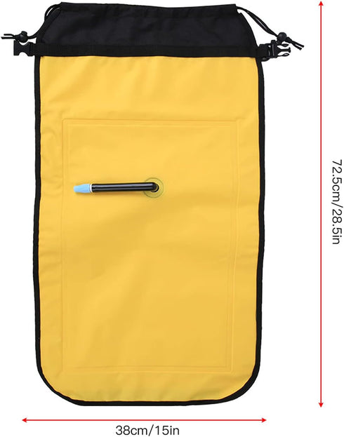 SUNGOOYUE Kayak Paddle Floating Bag, Inflatable Paddle Float Bag for Kayak Canoe Paddles Cover Storage