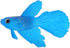 HEEPDD Fish Tank Decorations, Funny Artificial Silicone Betta Fish Tank Ornament for Freshwater Saltwater (Blue Betta