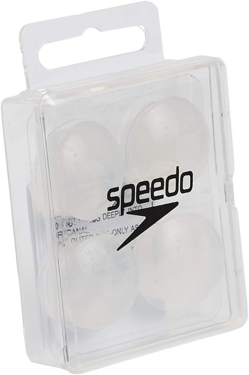 Speedo Waterproof Unisex Ear Plugs for Swimming, Reusable Training