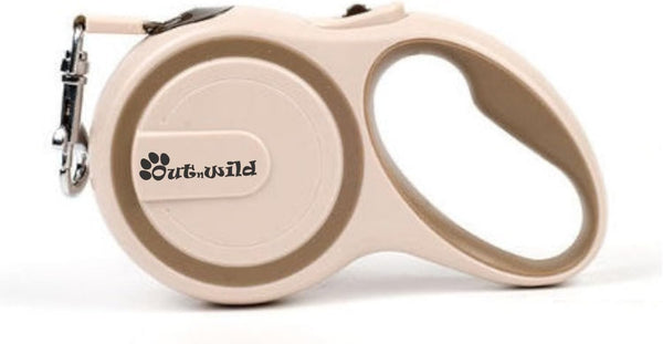 OUTnWILD 16ft Retractable Dog Leash - Tangle Free Design for Small/Medium Breeds Up to 44lbs with Quick-Lock System