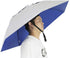 NEW-Vi Fishing Umbrella Hat - Folding Adjustable Sun Rain Cap, 37.4” Oversize Hands-Free Umbrella