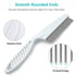 Pet Hair Comb, Multifunctional Flea Comb for Dog and Cat, 2 in 1 Grooming Tool for Face and Paws