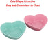 3 Pack Small Hamster Food Dish, Cute Shape Bowls for Hamster, Hedgehog, Small Animals (Green, Blue, Pink)