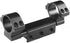 Scope Mount 1 inch/30mm Dual Ring High Profile Picatinny Rail with Recoil Compensation