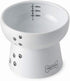 Necoichi Raised Dog Water Bowl - Elevated Non-slip Feeder for Dogs & Cats, Dishwasher Safe