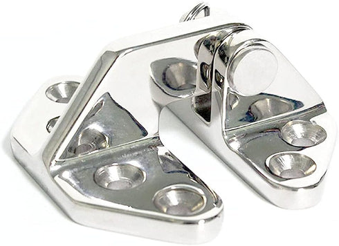 Heavy Duty Long Reach Marine Hatch Hinge 316 Stainless Steel with Removable Pin 2.75" x 2.6" (1PC)