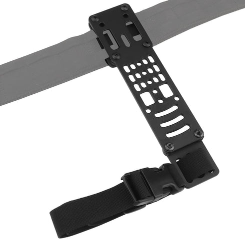 Tactical Sinking Holster Leg Hanging Extension Plate, Adjustable Metal Modular Holster Adaptor