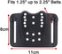 Quick-Release Holster Adapter for Airsoft, Paintball, Tactical Gear, Fits Waist Belts