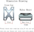Out Front Combo Extended Mount for Wahoo Elemnt Bolt and Mini with Bike Light Adapter