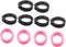 Finger Inserts 10pcs Silicone Ring Thumb Grips for Dog Clippers, Professional Beauty Tools and Grooming Accessories