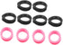 Finger Inserts 10pcs Silicone Ring Thumb Grips for Dog Clippers, Professional Beauty Tools and Grooming Accessories