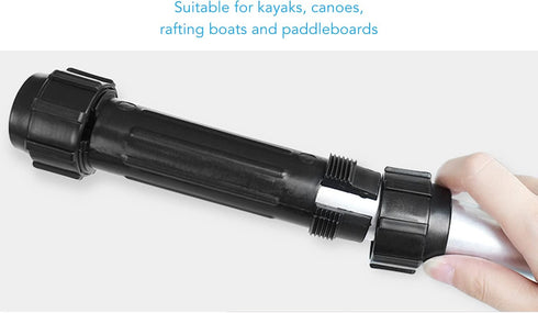 Kayak Paddle Connector, 2PCS Plastic Oars Shaft Connector for Inflatable Boat Stand Up Paddle