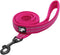 Creation Core Reflective Dog Leash Pink, Durable Padded Strap for Puppy, 6.5Ft Long, 1" Wide