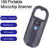JZLHGOFYTD ISO11784/85/FDX-B/EMID Reader,134.2kHz Pet Microchip Scanner Animal Handheld Pet ID Scanner Rechargeable