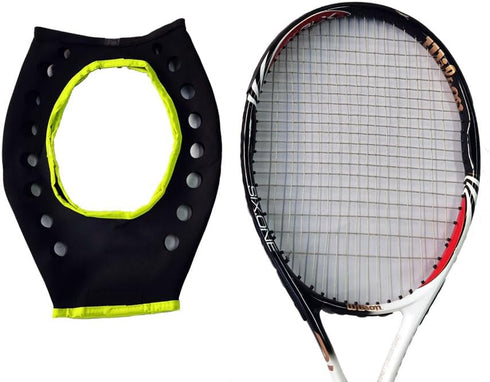 Tennis Racket Sweet Spot Trainer, Adjustable Position Training Aid for Outdoor Sports, Pack of Two