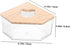 Clear Acrylic Hamster Sand Bath Container - Multi-Functional Pet Sandbox