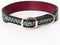 HILASON Medium Brown Genuine Leather Dog Collar, Handmade, Soft, Hand Tooled