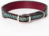 HILASON Medium Brown Genuine Leather Dog Collar, Handmade, Soft, Hand Tooled