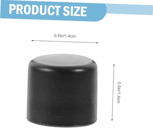 20pcs Foosball Rod Caps for Standard Tables End Caps for Soccer Game Accessories Protective Covering for Easy