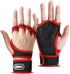 Fitness Gloves with Wrist Wraps, Half Finger Men Women Sports Training Machines, Breathable Anti-Slip