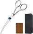LILYS PET 6.5" Right-handed Pet Round-Tip Grooming Scissors, Stainless Steel Safety Grooming for Dogs and Cats