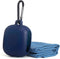 AKOAK Outdoor Travel Quick Drying 40CM Towel with Portable Creative Silicone Box, Microfiber