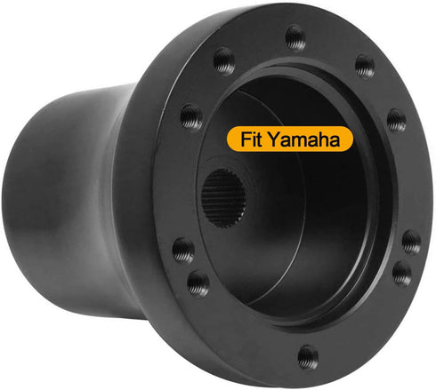 Yamaha Golf Cart Steering Wheel Adapter, Compatible with Yamaha Golf Cart in Black