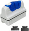 Jasonwell Magnetic Glass Cleaner Scrubber for Aquarium Fish Tank - Algae Clean Brush (M)