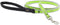Lupine Reflective Dog Leash - 6-foot by 1/2" wide in Green Diamond