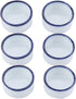 6 Pcs Mini Ceramic Water Bowl for Spider, Tarantula, Millipede, Tiny Reptile (Small: 0.86" D, 0.43" H)