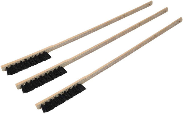 3PCS Bird Cage Cleaning Brush with Long Handle for Parrots