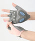 HinyBoeh Women's Workout-Gloves Fingerless-Breathable-Mesh-Gloves with Non-Slip Grip for Cycling Gym Fitness