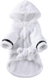 Generic Dog Bathrobe Quick Drying Dog Robe, Dog Hoodie Super Absorbent Towel for Drying Dogs, Adjustable Belly Strap
