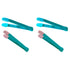 Balacoo 4pcs Brush Set - Plastic Eye Dogs Mini Combs for Cleaning Tear Stains, Lightweight Grooming Kit for Pets