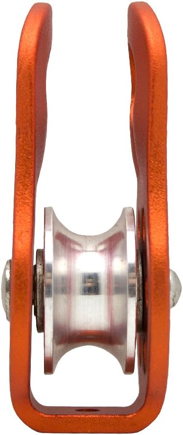 Fusion Climb Nuro Pulley, Fixed Aluminum Side Plate 20kN for Towing, Heavy Duty, Offroad Recovery