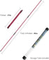 Rhino Valley Golf Alignment Sticks - Collapsible Practice Rods for Aiming, Putting, and Full Swing Training