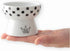 Necoichi Raised Stress Free Cat Food Bowl, Elevated, Dishwasher and Microwave Safe, Cat Dots, Mini