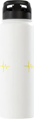 Banana Heartbeat Banana Lover Stainless Steel Insulated Water Bottle