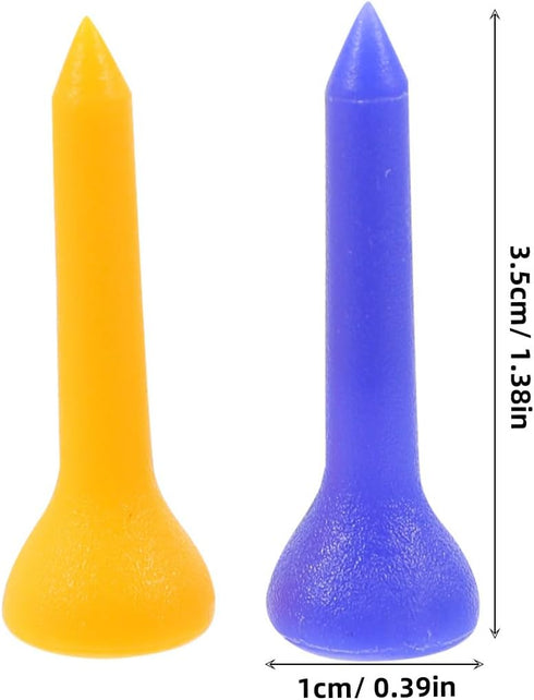 WINOMO Plastic Golf Tees, 3.5mm, 100pcs (Mixed Color)