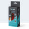 Small Red Deshedding Brush for Long Hair Dogs, Cats & Pets - Lightweight Grooming Brush for Shedding
