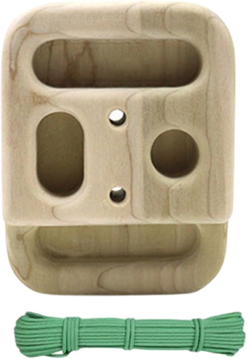 Ywmsfl Pocket Small Wood Hangs Board Forearm Exerciser Portable Climbing Training Finger Grip Strengthener Enduring