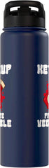 Ketchup Costume Ketchup Is My Favorite Vegetable Stainless Steel Insulated Water Bottle